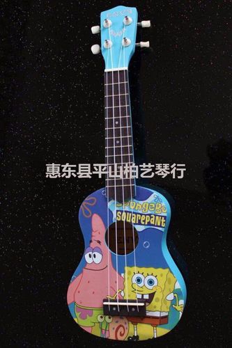 卡通ukulele小吉他 21寸尤克里里批发_乐器_列表网