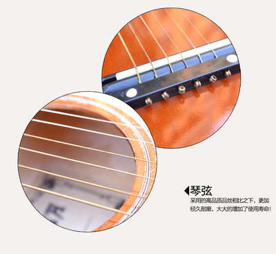 初学吉他首选 义乌君霞乐器商行831民谣练习琴批发零售指南
